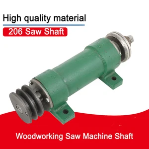 206 Woodworking Saw Machine Shaft Assembly Spindle Wood Machinery Fittings - Bild 1 von 32