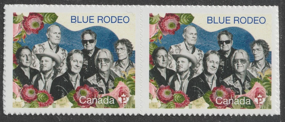 Canada 3492 Blue Rodeo P horz pair MNH 2025 - Image 1 of 1