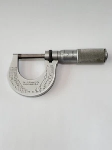 L.S. Starrett Co. Outside Micrometer No. 230 / 0-1" / Athol Mass U.S.A. - Imagen 1 de 8