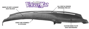 Velour Dash Cover for Hyundai - Custom VelourMat DashBoard DashMat CoverCraft - Picture 1 of 13