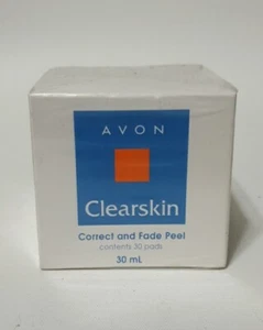 Avon Clearskin Correct And Fade Peel 30 Pads 30ml New & Sealed - Bild 1 von 4