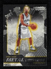 2008-09 Skybox Metal Universe Tony Parker #27 HOF