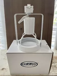 Con-Tech Lighting CTL2838N-P PAR 38 Heavy Duty Gimbal White NEW In Box G50 - Picture 1 of 16