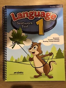 Abeka 1st Grade Language Teacher Key/Student Seatwork Text 4th Edition - Picture 1 of 2