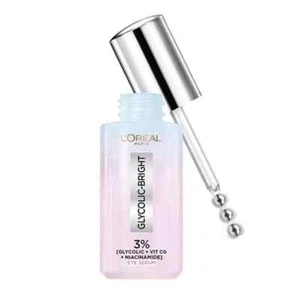 L’Oréal Paris Glycolic Bright Dark Circle Eye Serum,Full eye contour massage 20G - Picture 1 of 9