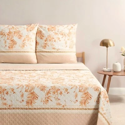 Copriletto Trapuntato Matrimoniale in cotone Bassetti Granfoulard Art.  Ibiscus - Immagine 1 di 4