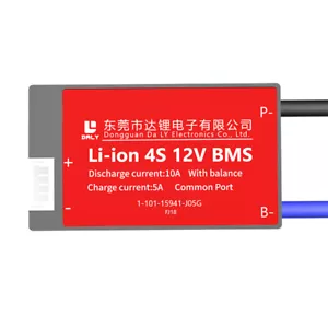 Li-ion BMS PCB 4S 12V 10A Daly sistema di gestione batteria impermeabile bilanciato UK - Foto 1 di 13