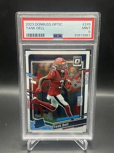 2023 Donruss Optic Tank Dell Rated Rookie #245 PSA 9 Houston Texans NFL - Picture 1 of 2