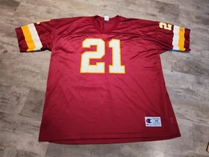 VINTAGE Deion Sanders Washington Redskins CHAMPION Authentic Jersey Size XL 48 - Picture 1 of 20