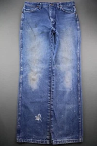 Pantalones de mezclilla para hombre Wrangler 936 tracción delantera ajuste ajustados talla 34x32 (MSR 34x31) - Imagen 1 de 10