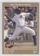 2007 Multi-Ad Sports Peoria Chiefs Jose Ceda #11