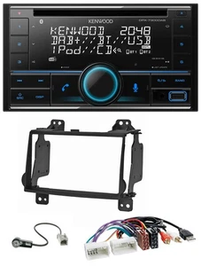 Kenwood CD 2DIN DAB USB MP3 Bluetooth Autoradio für Hyundai H1 08-15 Aux-Eing. U - Bild 1 von 8