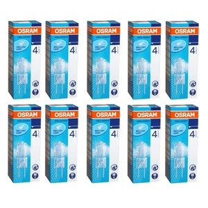 10 x Osram G4 Halogen Stiftsockellampe 5W 10W 20W 12V klar Halostar Halopin - Bild 1 von 13