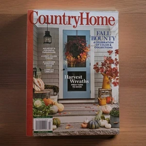 Country Home Magazine Fall Bounty Harvest Wreaths From Yard To Door - Picture 1 of 1