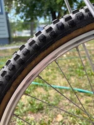 Vintage Pair IRC RACER X-1 26 x 2.125" Mountain Bike BMX MTB Cruiser Tire - Image 1 of 4