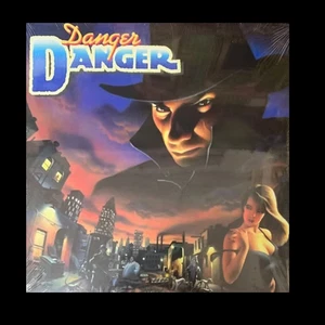 DANGER DANGER - Danger Danger Blue Coloured Vinyl Rare 2022 Import New & Sealed - Picture 1 of 3