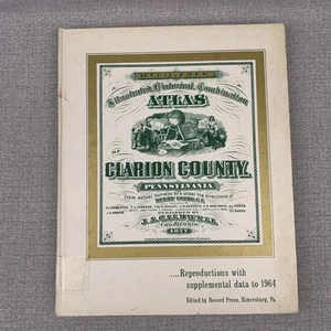 Caldwell's Atlas of Clarion County Pennsylvania 1877 Rimersburg Reprint 1964 - Picture 1 of 12