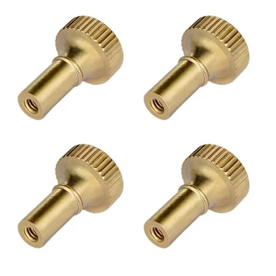 Replacement Turn On/Off Lamp  Knob Brass, Standard Size   4pcs Z9W35209 - Image 1 of 4