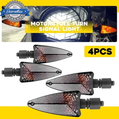 4 передних/задних светодиодных желтых указателя поворота для BMW HP4 S1000R G450X F700GS R1250R - Изображение 1 из 4