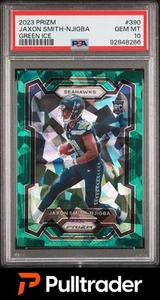 Panini Prizm Jaxon Smith-Njigba Green Ice PSA 10 2023 - Foto 1 di 2