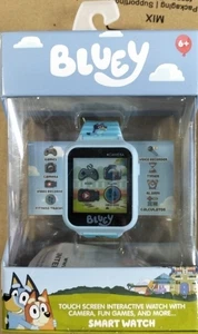 Bluey iTime Unisex Touchscreen Children's Smart Watch with Silicone Strap and Bl - Picture 1 of 6