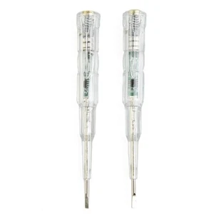 2pcs 24-250V Induction Power Detector Pen Electrical Screwdriver Circuit Tester - Picture 1 of 22