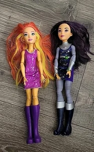 Muñecas DC Super Hero Girls Blackfire y Starfire Intergalactic Sisters NUEVO EN CAJA RARO - Imagen 1 de 6