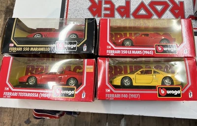 Burago 1:24 Ferrari job lot - Image 1 of 4
