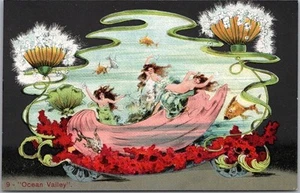 1909 PRIESTS OF PALLAS PARADE Kansas City Postal "9 - OCEAN VALLEY" Vista Flotante - Imagen 1 de 2