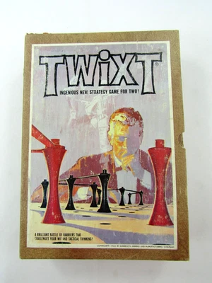 VTG Twixt Strategy Board Game 1962 For Two Ingenious Pegs & Links Boxed Set - Image 1 of 4