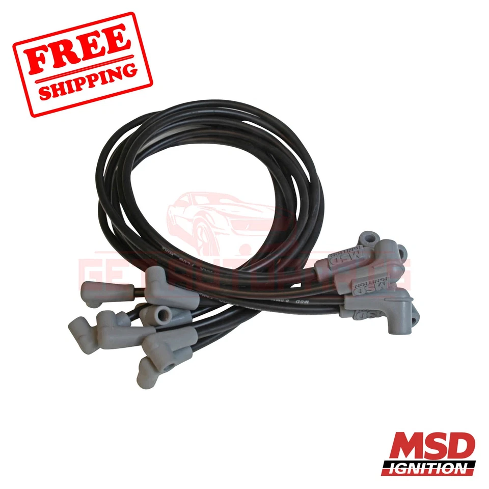 Juego de cables de bujía MSD compatible con GMC Yukon 92-1995 Foto 1 de 2