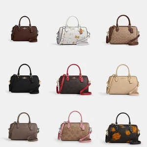 NUEVO CON ETIQUETAS BOLSO DE MANO COACH ROWAN - Imagen 1 de 55