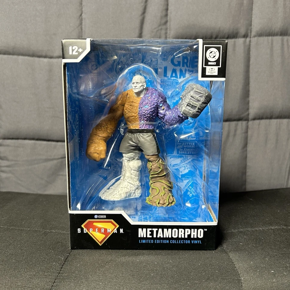 Boneco Metamorpho Superman filme edição limitada vinil colecionador 4,5" - Imagem 1 de 4