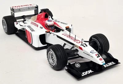 Minichamps 1/18 BAR Honda Showcar 2003 Jensen Button Diecast F1 Scale Model Car - Image 1 of 4