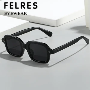 Hombres Mujeres Protección UV Gafas de sol Moda Marco Cuadrado Exterior Sombra Gafas - Imagen 1 de 21