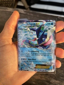 Pokémon Greninja EX - Black Star XY20 FOIL Promo MP - Picture 1 of 2