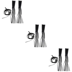  3 Pairs Motorrad Lenker Fransen Lenkerquaste -Lenkergriff -Lenkergriffe - Bild 1 von 12