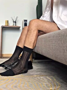3 P Chaussettes nylon transparent socks sheer 3 couleurs Taille 40/43 Ref :V28 - Imagen 1 de 11