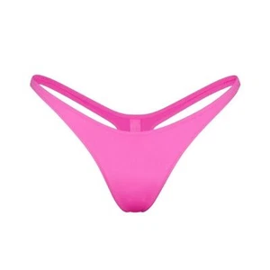 SKIMS Bathing Suit Bottoms Thong in Color Taffy Plus Size 4X NWT - Picture 1 of 9