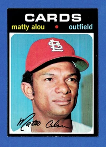1971 Topps #720 Matty Alou NM OC St. Louis Cardinals - Picture 1 of 2