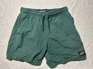 Santa Cruz Brand Board Shorts Green - Mens Small - Picture 1 of 8