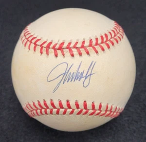 1996 JOHN SMOLTZ Playing Days Signature WORLD SERIES Baseball-HOF-BRAVES-PSA - Picture 1 of 8