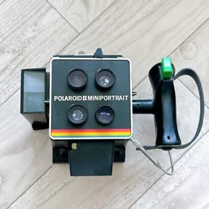 Macchina fotografica Polaroid mini ritratto MODELLO 402 fotocamera istantanea rara Giappone - Foto 1 di 11