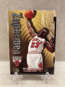 1998 Skybox Z Force Zuperman #190 Michael Jordan Chicago Bulls Nrmt - Mint