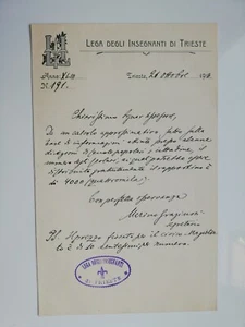 TRIESTE DOCUMENTI LEGA DEGLI INSEGNANTI - Picture 1 of 2