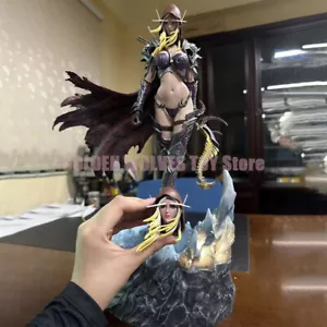 Figura Anime World Of Warcraft Sylvanas Windrunner Figuras 44cm Figura Gk Coll - Imagen 1 de 9