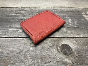 Horween X Wilson NFL Football Wallet - Real Official NFL Leather
