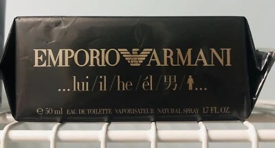 Emporio Armani He By Giorgio Armani 1.7 OZ Eau De Toilette Spray Para Hombres Foto 1 de 2