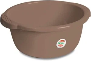 STEFANPLAST Bacinella Tonda cm 40x18h 14 Litri colore Tortora 28373 - Foto 1 di 1
