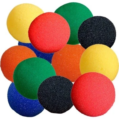 Bolas de esponja - Murphy's Magic Ultra Soft 2 pulgadas paquete de 4 - varios colores Foto 1 de 2